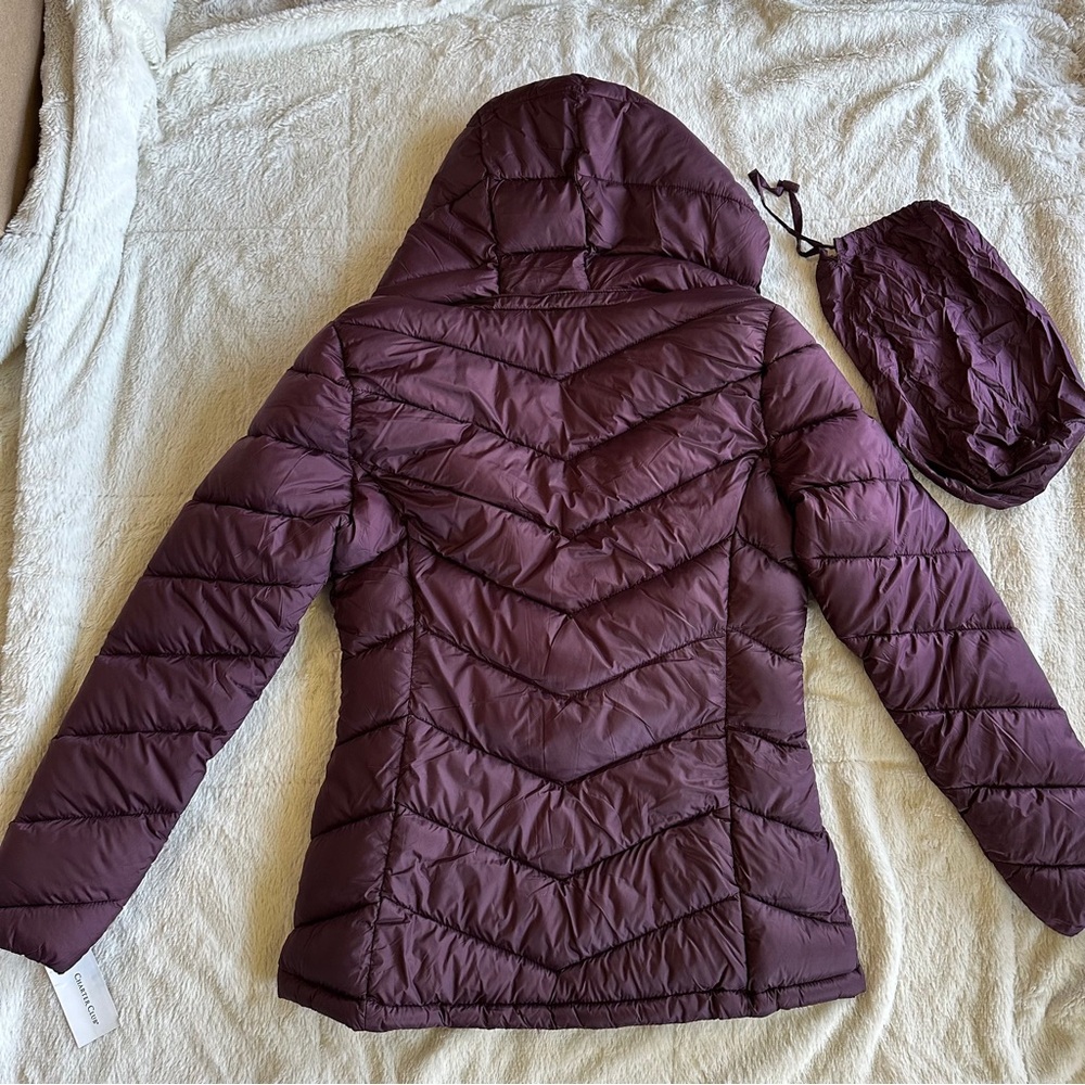 NWT Charter Club Packable Puffer Jacket, S - Picture 8 of 9